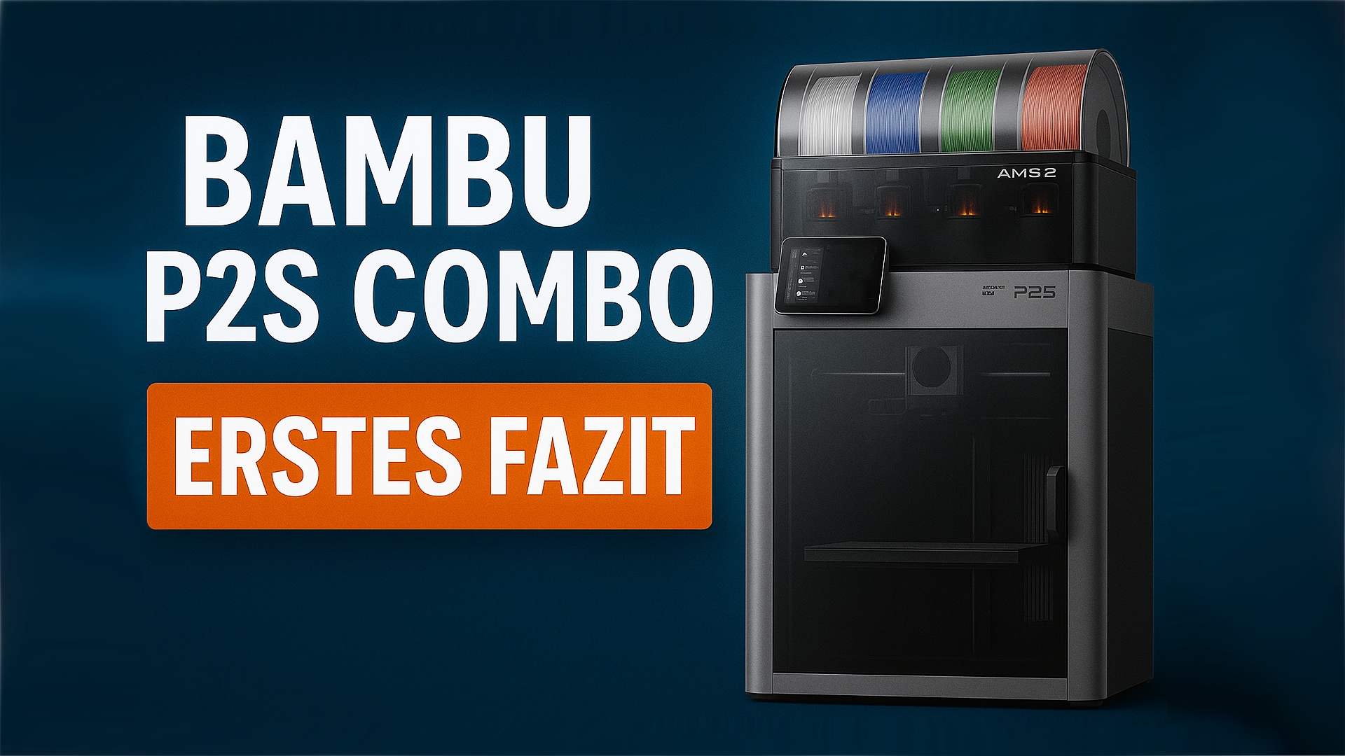 Bambu Lab P2S Combo mit AMS 2 Pro Review