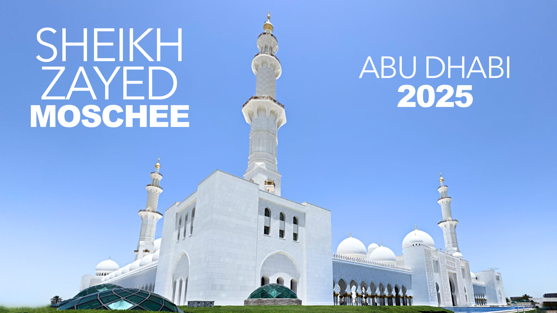 Sheikh Zayed Moschee Abu Dhabi